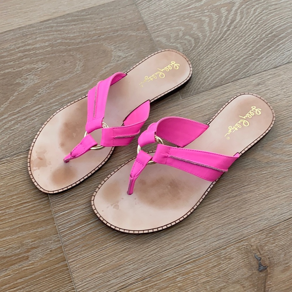 Lilly Pulitzer women’s sandals size 8.5 pink